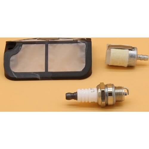 AIR FILTER GAS FUEL FILTER SPARK PLUG Fit For HUSQVARNA 36 41 136 LE 137 137E 141 141LE 142 142E GAS CHAINSAW SPARE PARTS