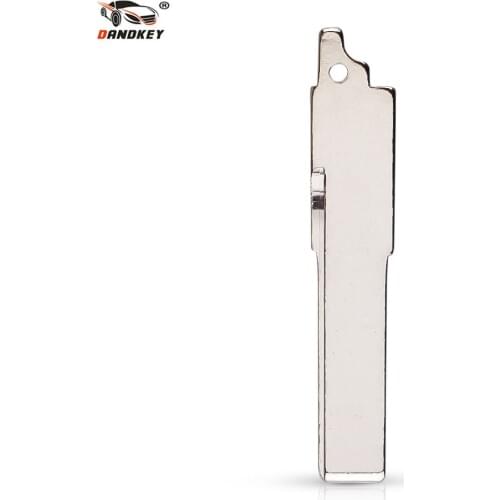 Dandkey Replacement 118# Flip Remote Key Blade Car Key Blank For Jiangling Yu Sheng Flip Remote Key NO.118 #118