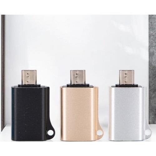 Charger Adapter Charging Data Transmission Mini Micro-USB to USB Female Converter for Mobile Phone