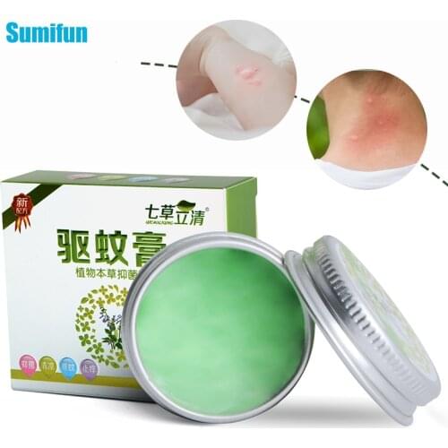 1pcs Chinese Herbal Medical Green Cream Cooling Oil Refresh Anti-mosquito Ointment Balm Anti Motion itching Cold P0049