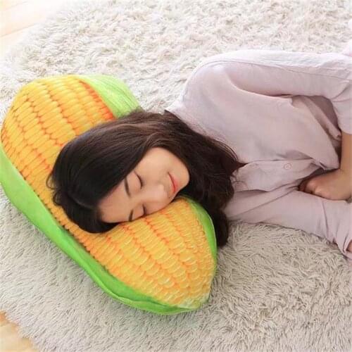 1pcs 50-65cm BabyChristmas gift Simulation Corn Plush Toys Creative Cute Plants Stuffed Pillow Kids Doll Birthday Gift Boy Girl