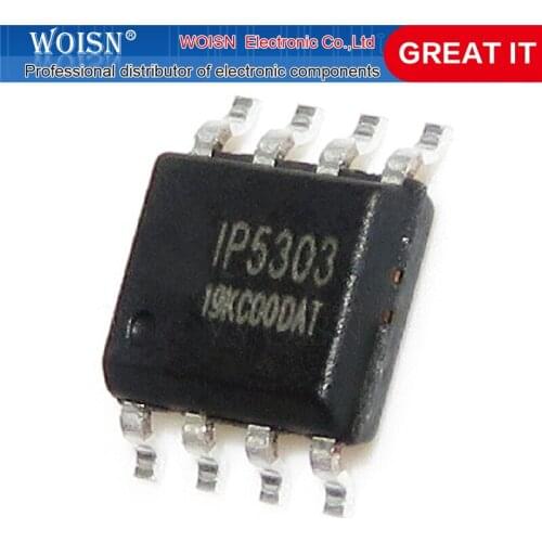 2pcs/lot IP5303 5303 IP5305 5305 SOP-8 In Stock