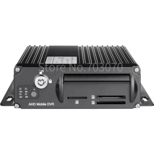 AHD Car DVR Motion Detection Taxi Car/Bus/Vehicle Security system 4CH Video/Audio Input I/O G-Sensor H.264 Mobile Dvr Recorder