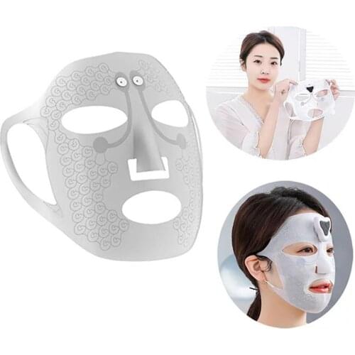 Electronic Facial Mask EMS Facial Massage Mask Micro Current Facial Anti-Acne Wrinkle Removal Skin Rejuvenation Skin Care Tool