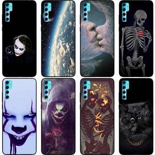 Fashion Soft silicone TPU Back Cover For TCL 20 PRO Phone Funda Case For TCL 20 Pro Cute Cartoon Case