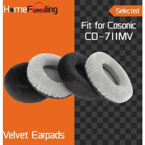 Homefeeling Earpads for Cosonic CD 711MV Headphones Earpad Cushions Covers Velvet Ear Pad Replacement