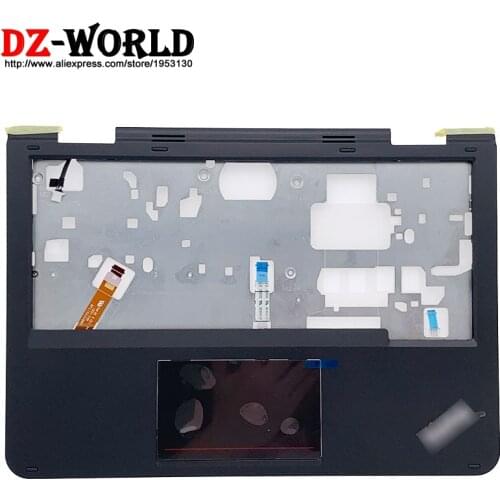 New Original Shell Palmrest Upper Case Keyboard Bezel With Touchpad for Lenovo Thinkpad Yoga 11e Chromebook Laptop 00HW161