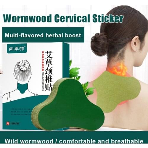 Wormwood Plaster Pain Relief Patch Cervical Knee Joint Painkiller Rheumatoid Arthritis Sticker Health Care SANA889