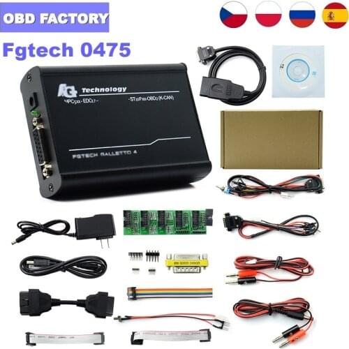 FGTECH Galletto 4 Master V54 FW 0475 EU Latest Version Auto ECU Chip Tuning Programmer FG TECH Unlock Version Multi-Language