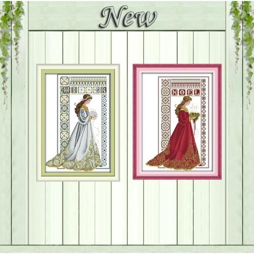 Flowers apples Cherry fruit Grapes rose painting counted print on canvas DMC 11CT 14CT Cross Stitch kit needlework Set embroider