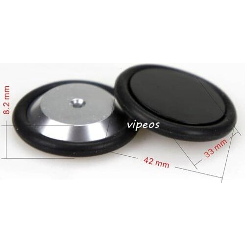 Gold / Black / Silver Speaker Spikes Pad Hifi Fever Speaker Amplifier Aluminum Shock Pads Shock Nail Mat /foot Nail Mat