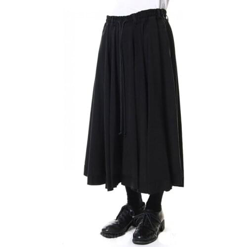 2021 Men Womens clothing GD Hair Stylist Super loose casual skirt pants oversize cool Wide Leg Pants plus size costumes 27-46