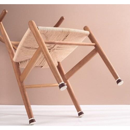 24Pcs Silicone Table Chair Leg Mat Foot Protection Bottom Cover Pads Non-Slip Chair Leg Caps Wood Floor Protector