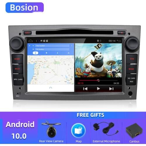 Android 10.0 2 DIN Audio DVD GPS Octa Core for Vauxhall Opel Astra H G J Vectra Antara Zafira Corsa Multimedia screen car radio