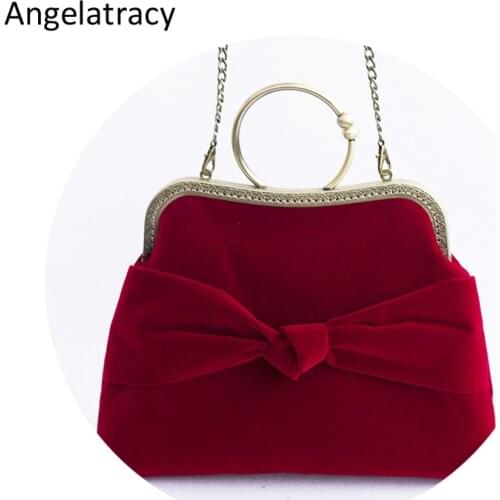 Angelatracy Women's Bags Burgundy