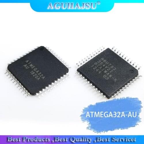 1PCS ATMEGA32A-AU QFP ATMEL ATMEGA32A ATMEGA32 TQFP44 8-bit microcontroller AVR 32K flash
