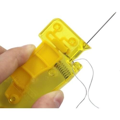 Auto Needle Threader Sewing Needle Device Hand Machine DIY Tool Sewing Needles Parts for Elderly Household Accessories