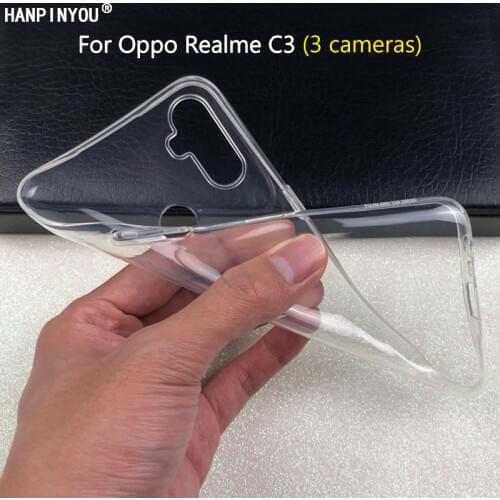 For Oppo Realme C3 7 6 5 X50 XT Find X2 Reno4 Reno3 Pro 5G Reno2 Reno Z 3 Slim Crystal Clear Soft TPU Case Camera Protect Cover