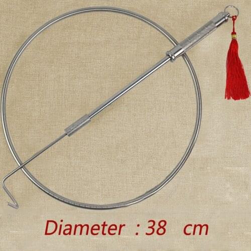 Wooden barrel hoop stainless steel ring furniture accessories children rolling iron ring childhood memories