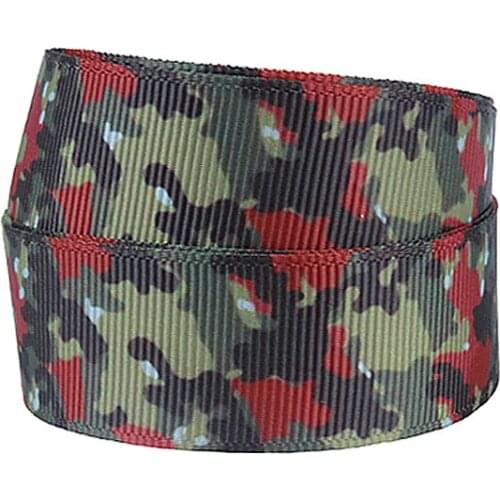 FLRA Ribbon (50yards/lot)FLORA Ribbons wholesale free shipping Camo ribbon for bows