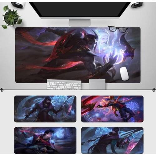 Promotion League of Legends Aphelios Gaming Mouse Pad Laptop PC Mause Pad Desk Mat Big Gaming Mouse Mat For League of Legends