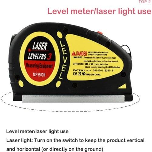Laser Leveling Unit Mini Portable Red 3D Laser Level Distance Meter Level Laser Line Measure As Construction Tools Measure Tools