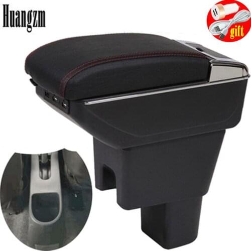 Armrest Box For Suzuki Celerio Armrest In Car Storage Box For Celerio PU Leather