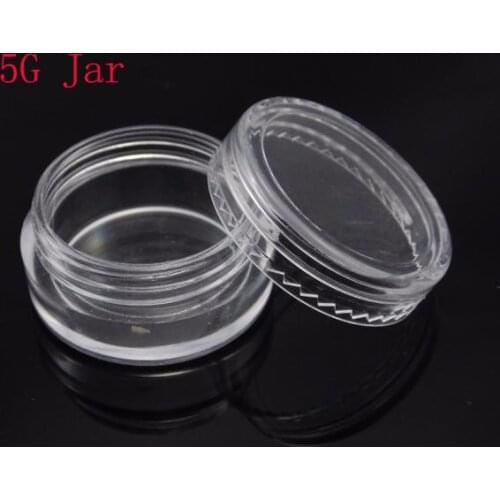50pcs*5g,5mL Cosmetic Sample Empty Jar,Container,Pots for Makeup,Lip Balm