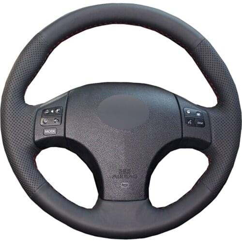 Hand Sewing Car Steering Wheel Cover Wrap Leather Suede For Lexus IS IS250 IS250C IS300 IS300C IS350 IS350C F SPORT 2005-2011