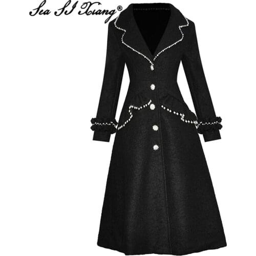 Womens Long Coats Seasixiang China