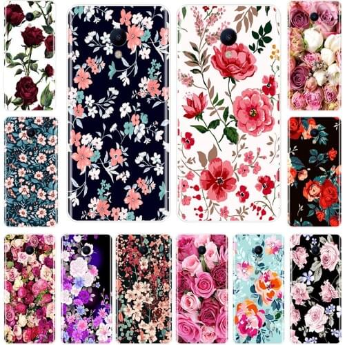 TPU For Meizu M2 M3 M3S M5 M5C M5S M6 M6S M6T Phone Case Silicone Colorful Flowers Soft Back Cover For Meizu M2 M3 M5 M6 Note
