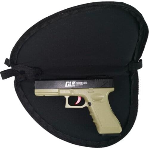 Tactical Hand Gun Bag Portable Black Revolver Army Airsoft Rug Gun Carry Holster Storage Case for Glock Colt 1911 P226 Pistol