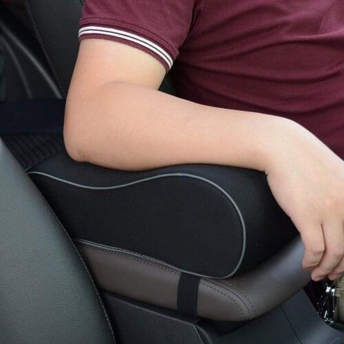 Universal Car Armrest Pad Memory Foam Auto Vehicle SUV Center Console Armrests Covers Cushion All Seasons Fit Car Styling