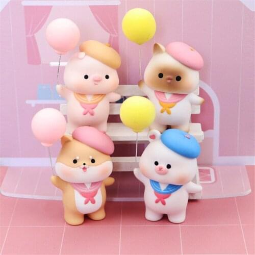 Animal Balloon Car Accessories Kids DIY Cake Baking Decoration Gifts Christmas Birthday Party Dessert Table Dressing Up Supplies