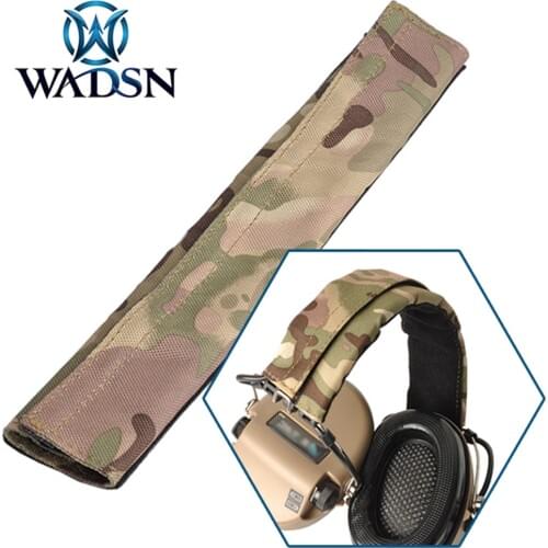 WADSN Tactical Headset Camo Headband (CP) For Comtac Airsoft Headphone Multicam Hunting Headsets Head Band Earphone Accessories
