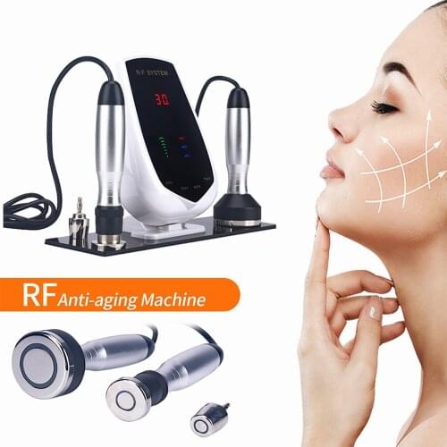 3 in 1 RF Tripolar Skin Lifting Machine Remove Eye Neck wrinkle Double Chin Face Eye Lifting Tighten Body Slimming Beauty Device
