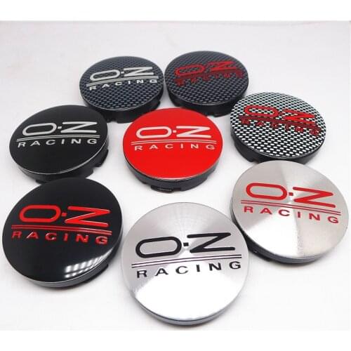 4pcs 56mm OZ Racing Car Wheel Center Cap Hubs Emblem Badge Auto Styling Dusproof Decal Cover