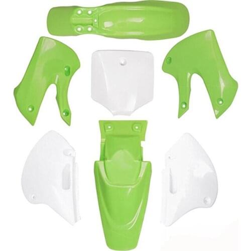 BBR Plastic Fender KITS cover full set FRONT TWO SAME AS KLX110 for MOTORCYCLE dirt bike/pit bike USE