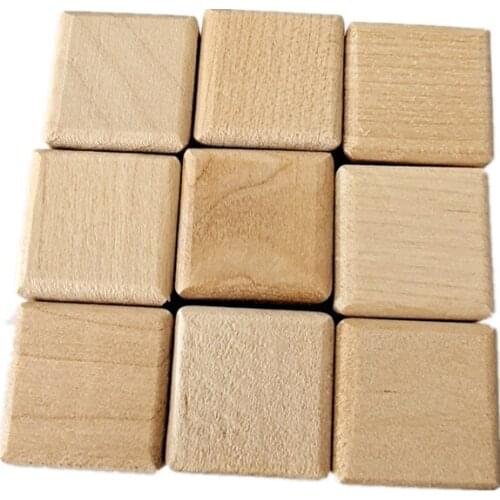 10pcs 2cm Wooden Cubes Unfinished Wood Blocks for Wood Crafts, Wooden Cubes, Wood Blocks, Great for Baby Showers