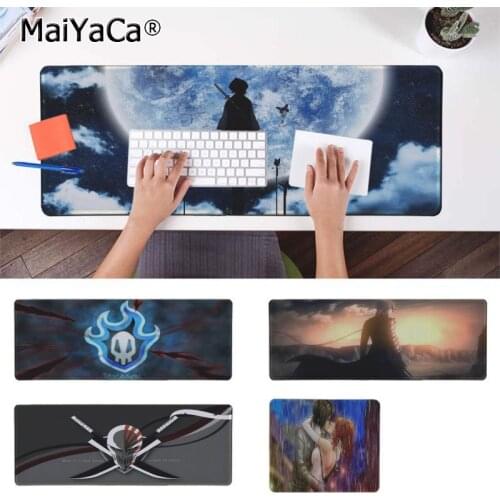 Maiyaca Non Slip PC BLEACH Ulquiorra Orihime Gamer Speed Mice Retail Small Rubber Mousepad Free Shipping Large Mouse Pad