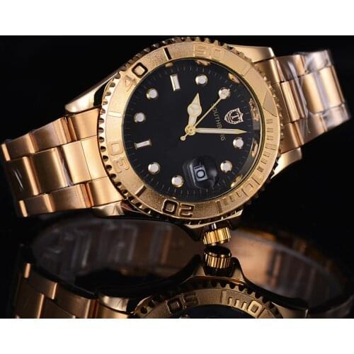 SOUTHBERG Mens Gold Watch