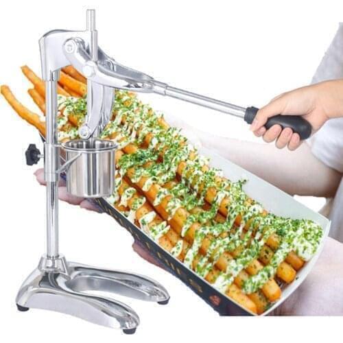 Super Long French Fries Makers Stainless Steel Longest Mashed Potatoes Fried Chips Extruder Making Machine