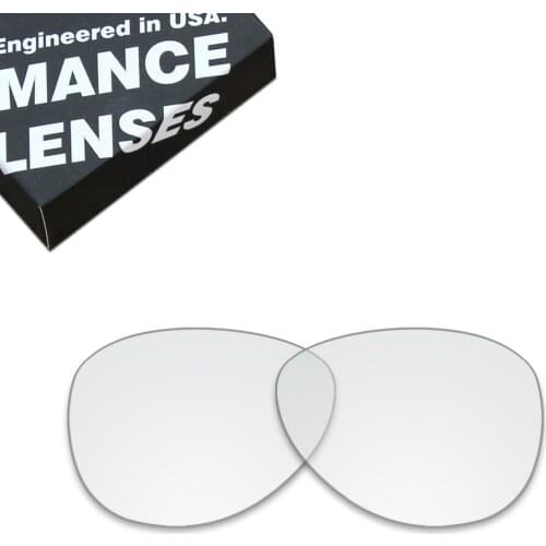 ToughAsNails Resist Seawater Corrosion Replacement Lenses for Oakley Elmont L Sunglasses Clear