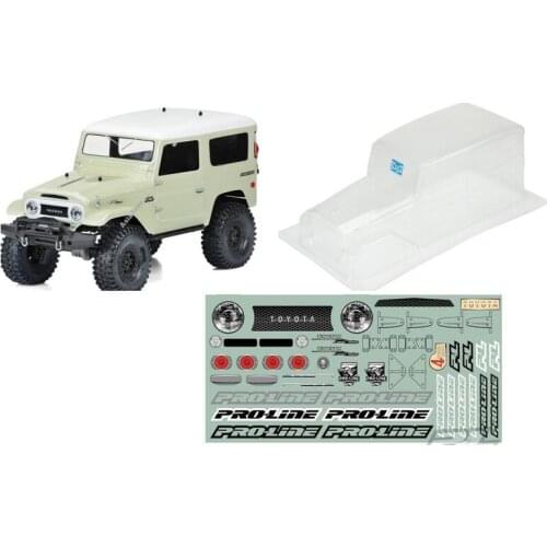 1/10 Crawler Truck PRO-LINE1965 Land Land Cruise FJ40 Transparent BODY Car Shell 325mm TRX-4 #3508-00 Fits Hraxxas TRX4