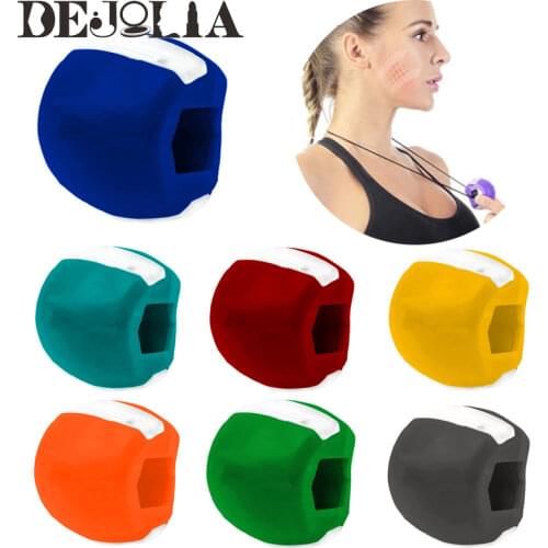 1PC Muscle Exerciser Chew Ball Fitness Face Masseter Exercise Facial Mouth Jawline Jaw Chew Bite Breaker Training for Men Women