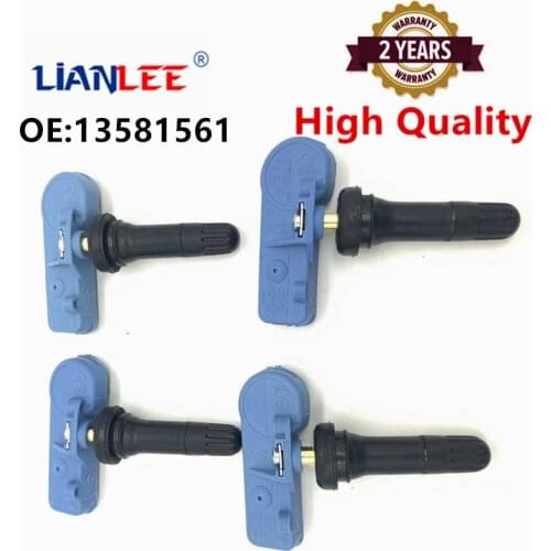 4Pcs/Lot TPMS Tire Pressure Sensor 433MHZ 13581561 1358156 22853740 20922901 For GMC For Opel Buick Chevy Cadillac
