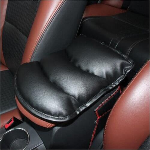 Car Armrests Cover Pad Vehicle Center Console Arm Rest Seat Pad For Volkswagen POLO Tiguan Passat Golf Jetta Bora Touran CC