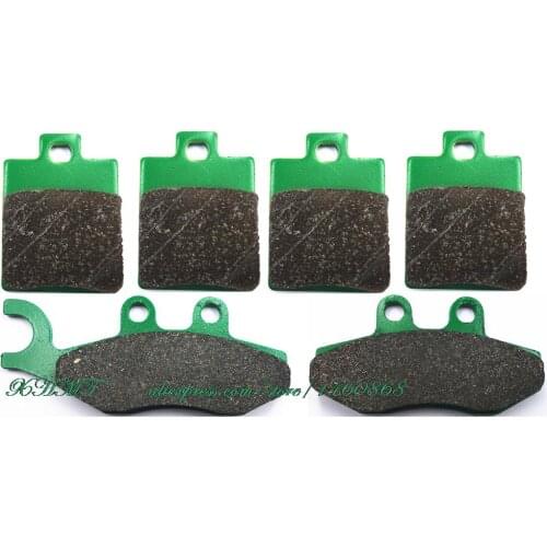 For PIAGGIO 400 MP3 ie 2007 2008 Disc Brake Pads Pill Front Rear