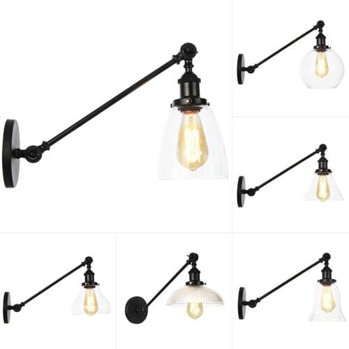 Boreal Europe style chic simple and small corridor cafe sitting room adornment wall lamp of the head of a bed