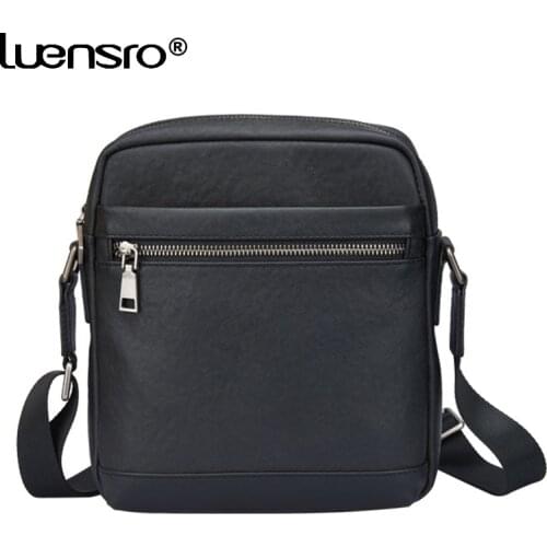 2021 New Men Bags Genuine Leather Mens Shoulder Bag High Quality Messenger Bag Cross Body Small Male Bags Fashion Flap